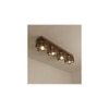 Star Brown Solid Wood Ceiling Light