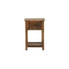 Adinoy Solid Wood Bedside Table Multicolored Finish
