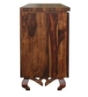 Amoga Sheesham Wood Sideboard In Provincial Teak Finish