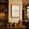 The Castle Decor Moms Restaurant Kitchen Quote Wall Art 12x18 Inch