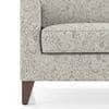 Abbey Sofa (Colour : Monochrome Paisley, Cushion : Hard, Seating Capacity : 2 Seater)