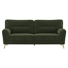 Osbert Velvet 3 Seater Sofa in Olive Green color