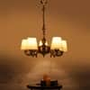 Devansh Metal Electric Wall Light in Red Colour with Red Shade Count of 1 Light