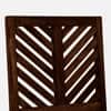 Alaca Sheesham Wood Dining Chairs in Provincial Teak Finish Set of 2