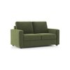 Apollo Sofa (Colour: Moss Green, Cushion: Hard, Sofa Type: Regular, Seating Capacity: 2 Seater, Back Type: Regular)
