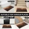 Luxe Home Macau Waves Bath Mat (40x60 cm)- Coffee