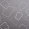 Grey And Whitegeometric Cotton 400 Tcflat Double Queen Size Bedsheet With 2 Pillow Covers