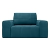 Riyab  Pull Out Sofa cum Bed  in T Blue Colour