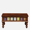 Sheesham Wood Large Coffee Table In Provincial Teak Finish