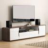 Baltoro XL Engineered Wood Free Standing TV Unit in White Finish