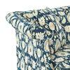 Darya 3 Seater Sofa In Blue Floral Damask Print