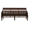 Nakshatra 3 Seater Wooden Sofa