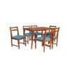 lyvia solid wood 6 seater Dining table in Provincial Teak