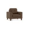 Verona Essential 1 Seater Fabric Sofa in Mocha Colour