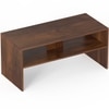 BLUEWUD Oliver Engineered Wood Coffee Center Sofa Tea/Teapoy Console Table with Storage for Sofa Set Living Room Home Hall (Brown Maple)