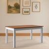 Diner 6 Seater Dining Table In Golden Oak Finish