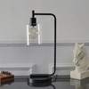 Bond Black Metal & Glass Study Table Lamp
