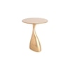 Kivaha Metal Side Table in Glossy Finish