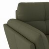 Vetra 2 Seater Leather Sofa In Olive