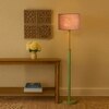Devansh Wood & Metal Floor Lamp