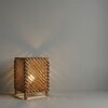 Serge Beige Jute Floor Lamp with Beige Jute Base