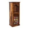 Jidi Sheesham Wood  Prayer Unit in Teak Finish