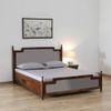 Domino Solid Wood Storage Bed In Turquoise Blue Colour
