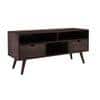 Aspen Solid Wood TV Unit in Walnut Finish