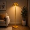 Dome Floor Lamp in Yellow Colour