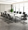 Kepler Brooks Yuvo Visitor Chair in Black Colour