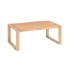 Aadison Kittie Solid Wood Coffee Table
