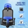 Kepler Brooks Opus HB Office Desk Chair in Black Colour