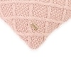 Shannon Pale Pink Cotton Knitted Cushion Cover 12X20 Inches