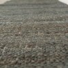 Jaipur Rugs Soft Geometric Jute Dhurrie Rug Brown 6x9 ft