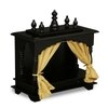 D'Dass  Sheesham Wood and Mdf Temple For Pooja In Home and Office