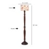 Devansh Wooden Floor Lamp