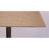 Denzel Beige Cotton Shade Floor Lamp