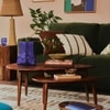 Abel Solid Wood Coffee Table in Brown Colour