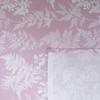 Pink Floral 400 Tc  Cotton Flat  Double Queen Size Bedsheet With 2  Pilllow Covers