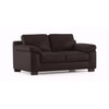 Esquel 2 Seater Leatherette Sofa in Chocolate Colour