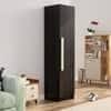 Hexa Red Wooden 1 Door Wardrobe with Huge Storage Space in Flower Wenge Colour