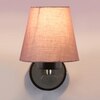 Devansh Metal Electric Wall Light in Grey Colour with Grey Shade Count of 1 Light