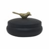 Metalsmith Metal Serveware Box Set of 3 with Tray Black Finish
