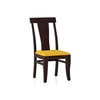 Fabio Solid Wood Dining Chair Set Of 2 In Mahogany Finish