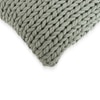 Knotty Ryegrass Cotton Knitted Cushion Cover 18X18 Inches