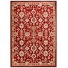 Multicolor Traditional Machine Made Polyester 6 X 9 Feet Carpet