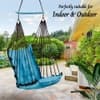 Swingzy Premium Hanging Swing Chair for Kids and Adults Sky Blue