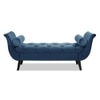 Foten 2 Ottoman with Storage Color in Navy Blue