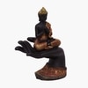 VEDAS Polyresin  Figurine in Orange Colour