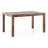 Oliver 6 Seater Dining Table In Teak Finish